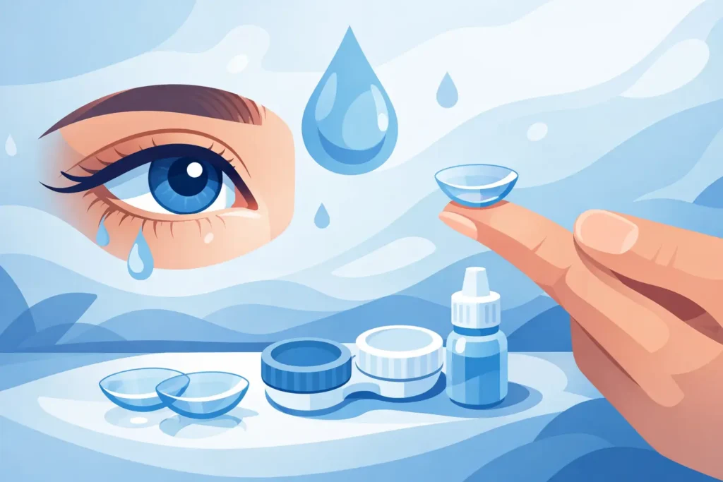 Best Contact Lenses for Dry Eyes