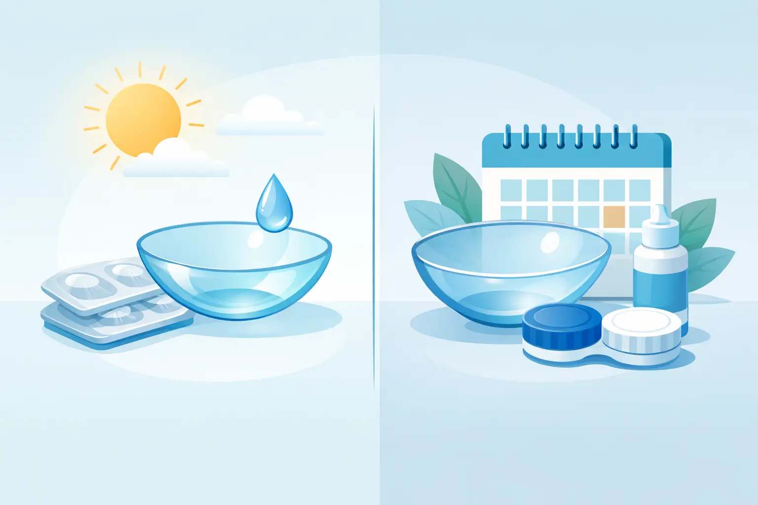 Daily vs Monthly Contact Lenses Explained