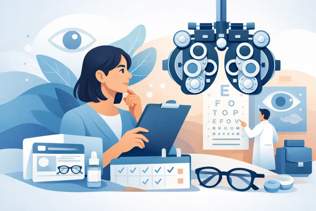 How to Prepare for Eye Exam Visits