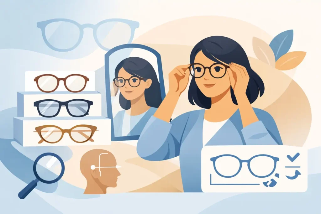 How to Choose Eyeglass Frames That Fit