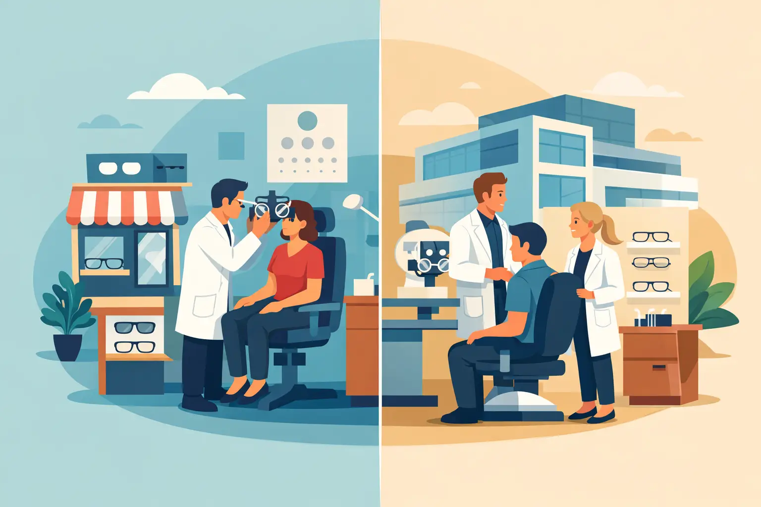 Independent Optometrist Versus Chain Clinic