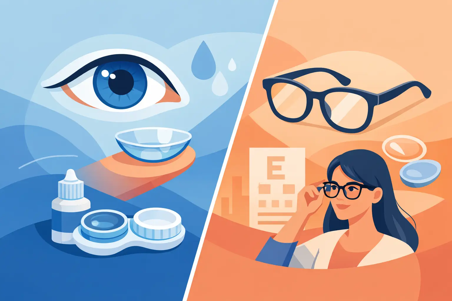 Contact Lenses Versus Glasses: Which Fits You?