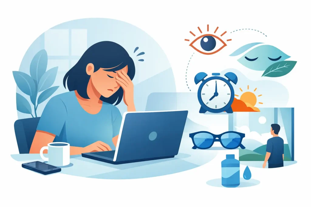 Eye Strain From Screens and What Actually Helps