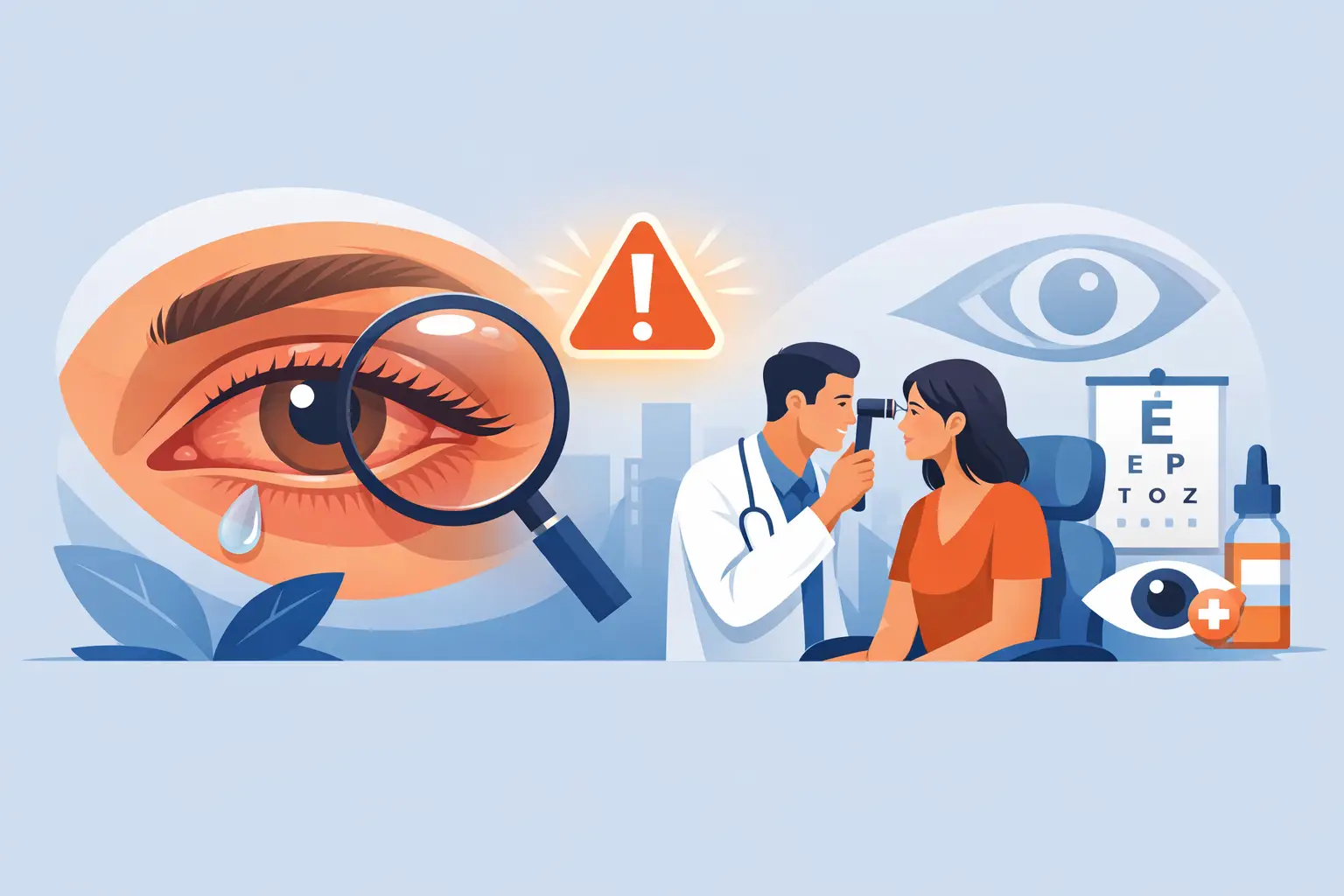 When Urgent Eye Care for Pink Eye Is Needed