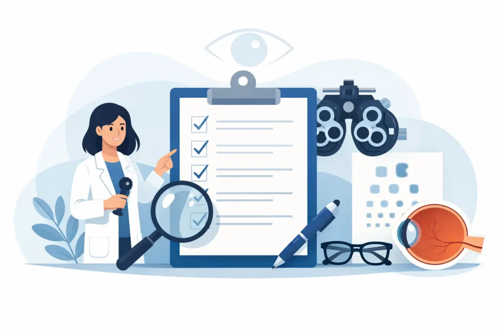 Adult Eye Exam Checklist for a Better Visit